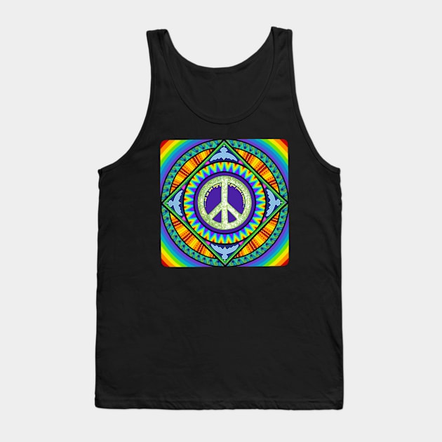 Give Peace a Chance Tank Top by SoozieWray